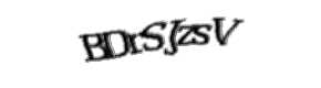 Security check image, please type the characters shown